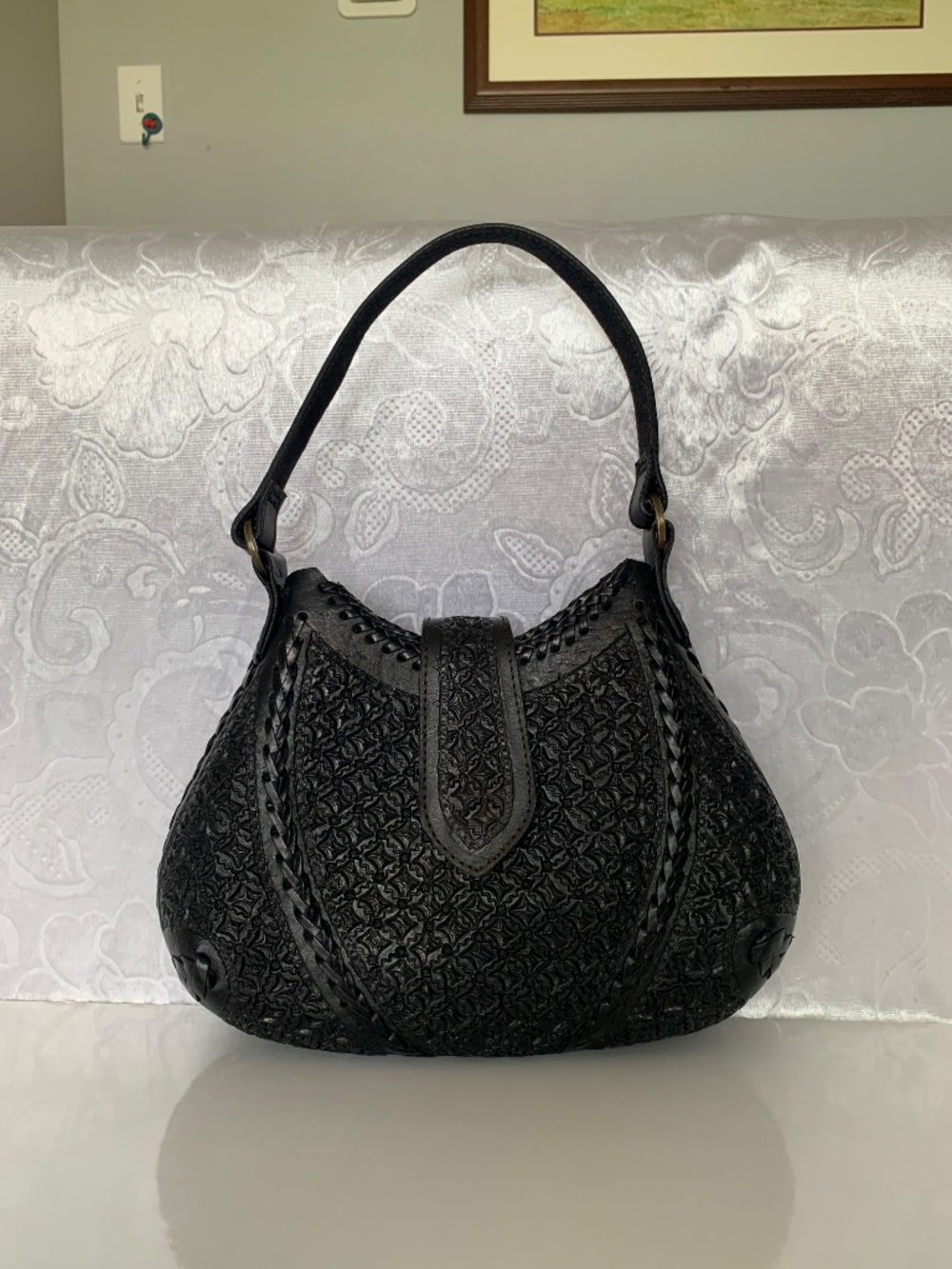 By Eduado Alcala Premium Leather made in Mexico - Vintage Like new.